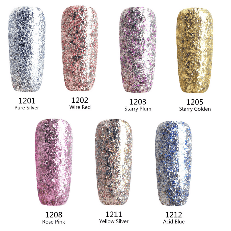 Glitter Gel Nail Polish