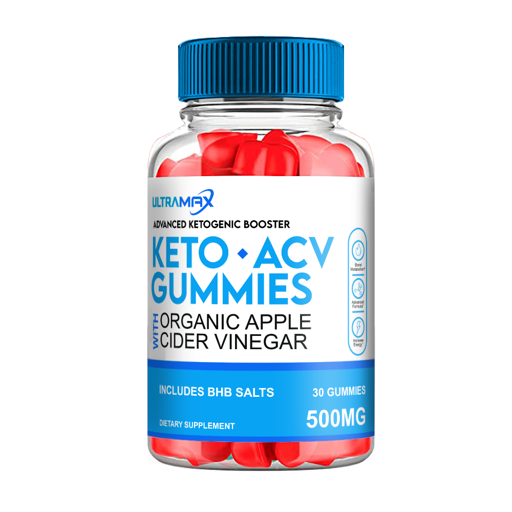 Ultramax Keto + ACV Gummies with BHB Salts